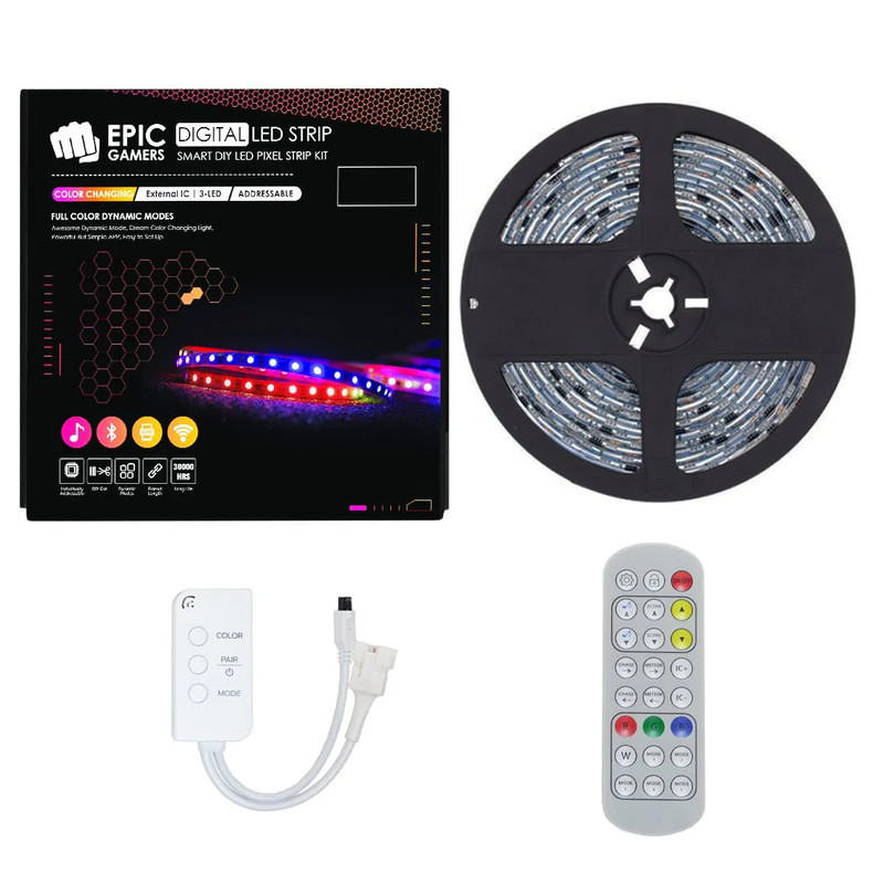 Epic Gamers Addressable RGB LED Strip V1 - 10 Meters - إضاءة